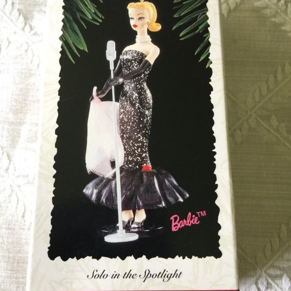 Ornament Barbie Hallmark Keepsake 1995 20 year